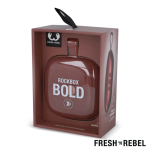 Enceinte portable étanche Fresh 'n Rebel Rockbox Bold couleur acajou cinquième vue