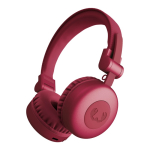 Casque sans fil avec kit mains libres Fresh 'n Rebel Code Core couleur rouge