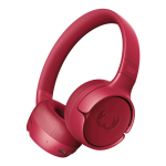 Casque avec kit mains libres en couleurs pastel Fresh 'n Rebel couleur rouge