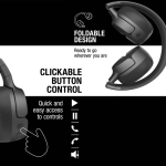 Casque avec kit mains libres en couleurs pastel Fresh 'n Rebel couleur titan huitième vue