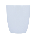 Tasse en céramique blanche compatible avec les machines à café 200ml couleur blanc troisième vue