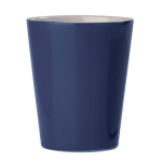 Tasse céramique couleurs à poignée triangulaire fabriquée en UE 270ml couleur bleu foncé troisième vue