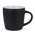 Tasse en céramique en plusieurs couleurs modernes 250ml couleur noir