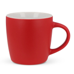 Tasse en céramique en plusieurs couleurs modernes 250ml couleur rouge
