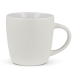 Tasse en céramique en plusieurs couleurs modernes 250ml couleur blanc