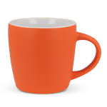 Tasse en céramique en plusieurs couleurs modernes 250ml couleur orange