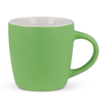 Tasse en céramique en plusieurs couleurs modernes 250ml couleur vert lime