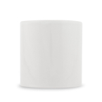 Petite tasse avec poignée triangulaire spéciale pour sublimation 180ml couleur blanc quatrière vue