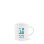 Petite tasse avec poignée triangulaire spéciale pour sublimation 180ml vue principale