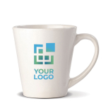 Tasse blanche en céramique spéciale pour sublimation 350ml vue principale