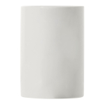 Tasse en porcelaine blanche poignée demi-cercle fabriquée en UE 300ml couleur blanc troisième vue