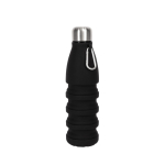 Bouteille en silicone sans BPA pliable avec mousqueton 550ml vue principale