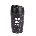 Verre à emporter à double paroi et anti-fuites avec motif 240ml vue principale