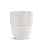 Tasse empilable au design original en plusieurs couleurs 270ml couleur blanc
