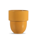 Tasse empilable au design original en plusieurs couleurs 270ml couleur jaune