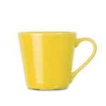 Tasse en variété de couleurs avec drains pour lave-vaisselle 200ml couleur jaune