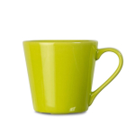 Tasse en variété de couleurs avec drains pour lave-vaisselle 200ml couleur vert lime