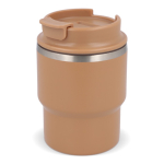 Gobelet empilable de voyage à emporter en plusieurs couleurs 280ml couleur marron