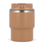 Gobelet empilable de voyage à emporter en plusieurs couleurs 280ml couleur marron cinquième vue