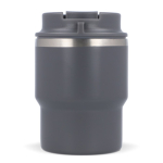 Gobelet empilable de voyage à emporter en plusieurs couleurs 280ml couleur gris foncé cinquième vue