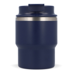 Gobelet empilable de voyage à emporter en plusieurs couleurs 280ml couleur bleu foncé troisième vue