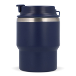 Gobelet empilable de voyage à emporter en plusieurs couleurs 280ml couleur bleu foncé quatrière vue
