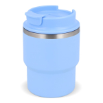 Gobelet empilable de voyage à emporter en plusieurs couleurs 280ml couleur bleu ciel
