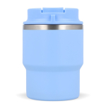 Gobelet empilable de voyage à emporter en plusieurs couleurs 280ml couleur bleu ciel cinquième vue