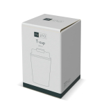 Tasse à double paroi compatible avec machines à café 280 ml huitième vue