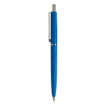 Stylo en plastique avec composants métalliques fabriqué en UE couleur bleu ciel deuxième vue