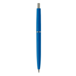 Stylo en plastique avec composants métalliques fabriqué en UE couleur bleu ciel quatrière vue