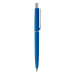 Stylo en plastique avec composants métalliques fabriqué en UE couleur bleu ciel cinquième vue