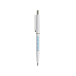 Stylo en plastique avec composants métalliques fabriqué en UE vue principale