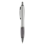Stylos à bille d'affaires avec Encre Bleue antidérapante Silver&Color couleur noir