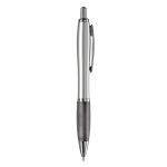 Stylos à bille d'affaires avec Encre Bleue antidérapante Silver&Color couleur noir cinquième vue