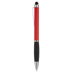 Stylo rotatif en plusieurs couleurs avec pointeur, encre bleue couleur rouge deuxième vue