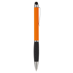 Stylo rotatif en plusieurs couleurs avec pointeur, encre bleue couleur orange cinquième vue