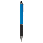 Stylo rotatif en plusieurs couleurs avec pointeur, encre bleue couleur bleu ciel cinquième vue