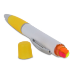 Stylo rotatif avec surligneur sur le dessus sixième vue