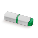 Mini marqueur blanc avec des détails colorés et encres de couleurs couleur vert