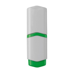 Mini marqueur blanc avec des détails colorés et encres de couleurs couleur vert deuxième vue