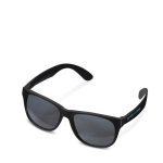 Lunettes de soleil néon avec montures noires protection UV400 vue principale