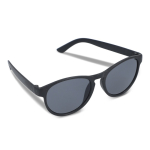 Lunettes de soleil en paille de blé de différentes couleurs UV400 couleur noir