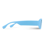 Lunettes de soleil noires en plastique 100% recyclé troisième vue