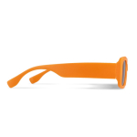 Lunettes de soleil noires en plastique 100% recyclé troisième vue