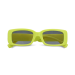 Lunettes de soleil noires en plastique 100% recyclé deuxième vue