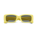 Lunettes de soleil noires en plastique 100% recyclé deuxième vue
