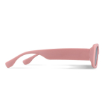 Lunettes de soleil noires en plastique 100% recyclé troisième vue