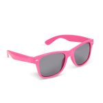 Lunettes de soleil en plastique 100 % recyclé UV400, plusieurs coloris couleur rose