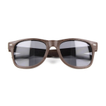 Lunettes de soleil écologiques en fibres de café avec protection UV400 couleur naturel deuxième vue